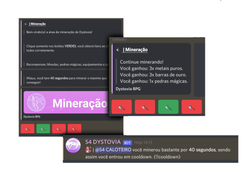 Exemplo - Sistema de Mineração do Dystovia